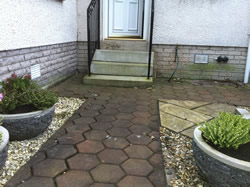 Granite doorsteps from Step by Step Granite Glasgow